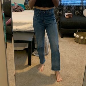 Levi’s Wedgie Straight Blue Jean